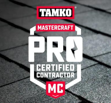 Tamko Mastercraft PRO Certified Contractor